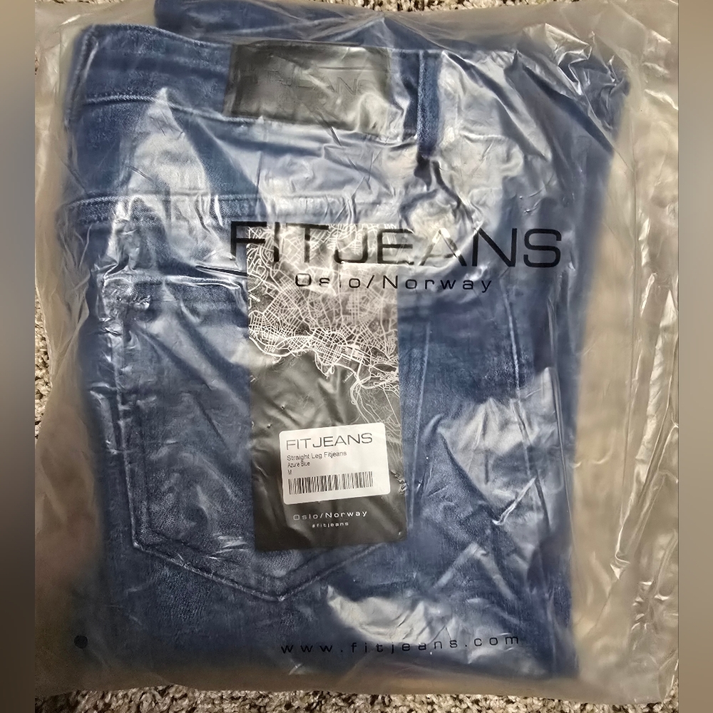 Fitjeans Straight Leg Azure Blue - Picture 5 of 6